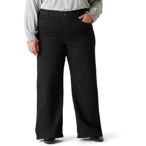 imageLevi Strauss Signature Gold Womens Totally Shaping Ultimate Pullon Wide Leg Jeans Also Available in PlusNew Noir Plus