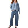 image:imageLevi Strauss Signature Gold Womens Heritage Barrel Jeans Available in PlusNew Pompeii Light
