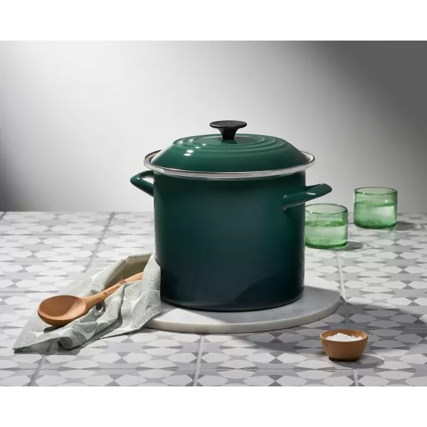 imageLe Creuset Enamel On Steel Stockpot 8 qt OysterArtichaut