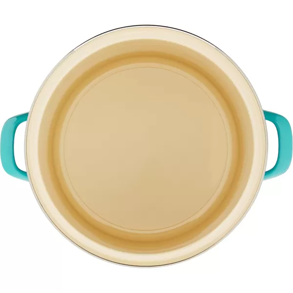 imageLe Creuset Enamel On Steel Stockpot 8 qt OysterCaribbean
