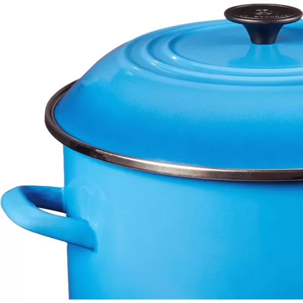 imageLe Creuset Enamel On Steel Stockpot 8 qt OysterMarseille