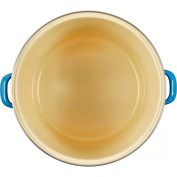 imageLe Creuset Enamel On Steel Stockpot 8 qt OysterMarseille
