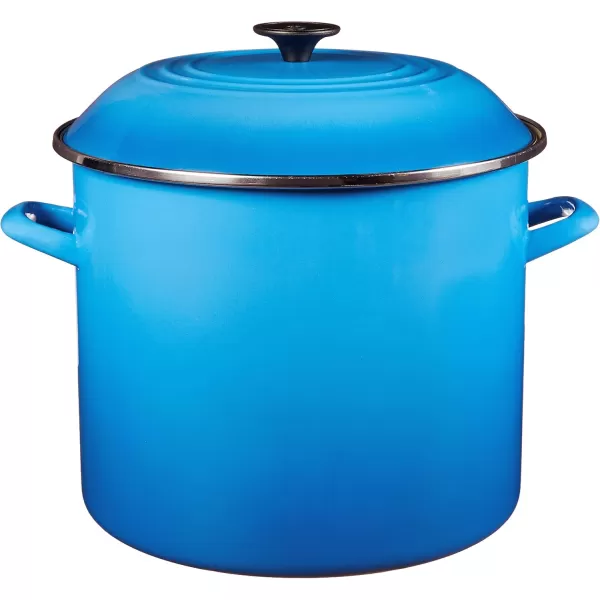 imageLe Creuset Enamel On Steel Stockpot 8 qt OysterMarseille