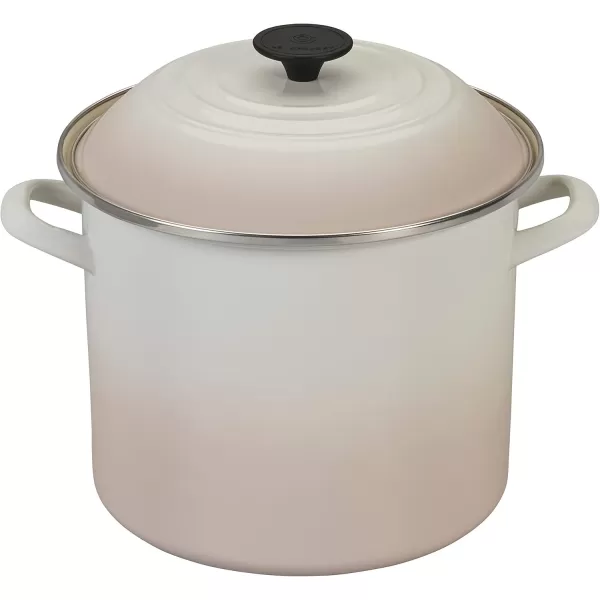 imageLe Creuset Enamel On Steel Stockpot 8 qt OysterMeringue