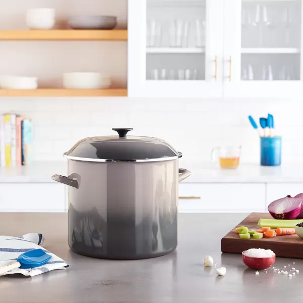 imageLe Creuset Enamel On Steel Stockpot 8 qt OysterOyster