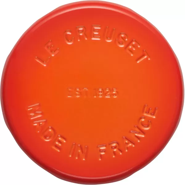 imageLe Creuset Enameled Cast Iron Signature Trivet 88quot CeriseFlame