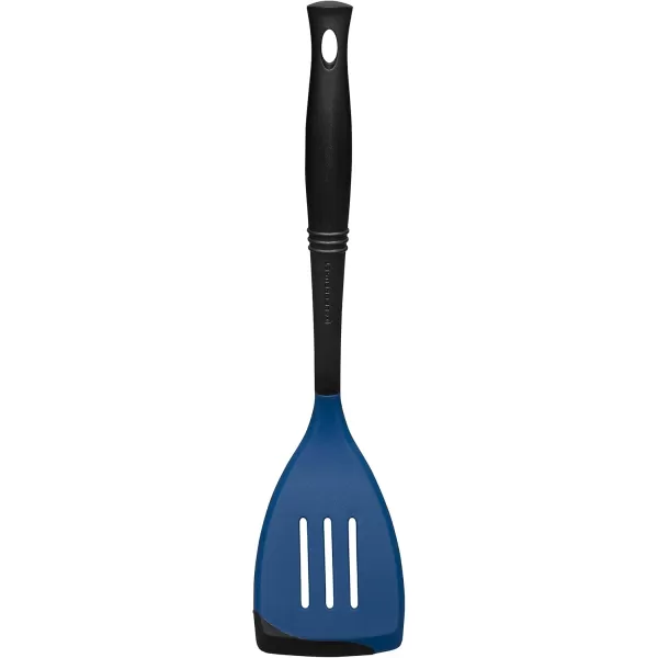 imageLe Creuset Revolution BiMaterial Slotted Turner 135quot x 25quot CeriseMarseille