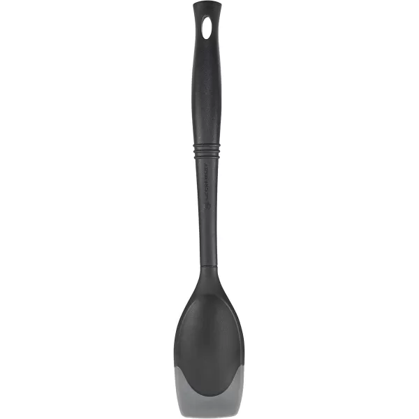 imageLe Creuset Revolution BiMaterial Slotted Turner 135quot x 25quot CeriseOyster