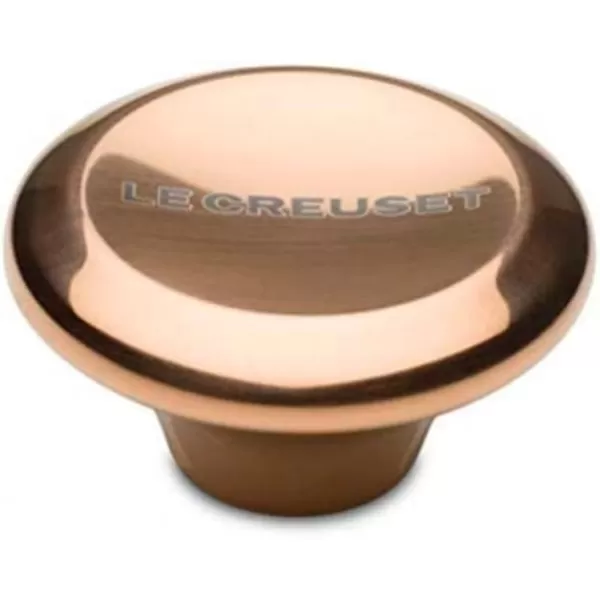 imageLe Creuset Signature Medium Knob Black NickelCopper