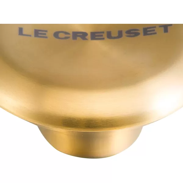 imageLe Creuset Signature Medium Knob Black NickelGold