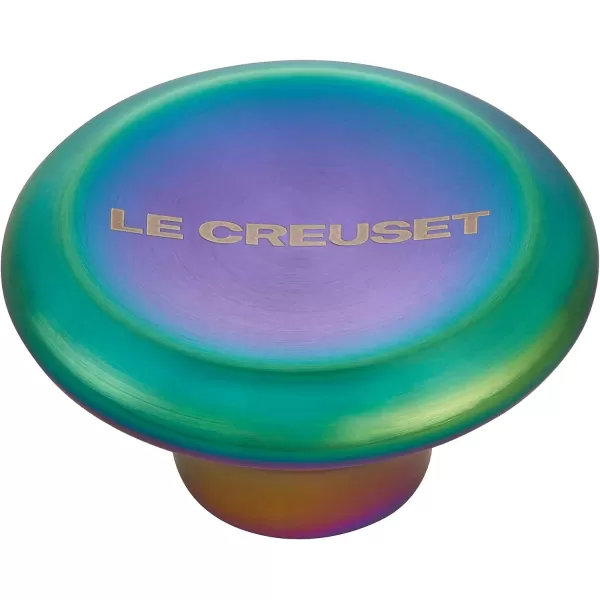 imageLe Creuset Signature Medium Knob Black NickelIridescent