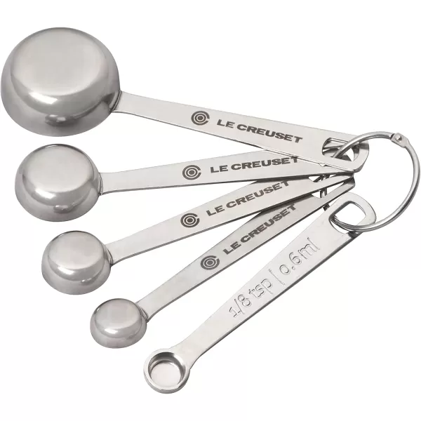 imageLe Creuset Stainless Steel Measuring Spoons Set of 5