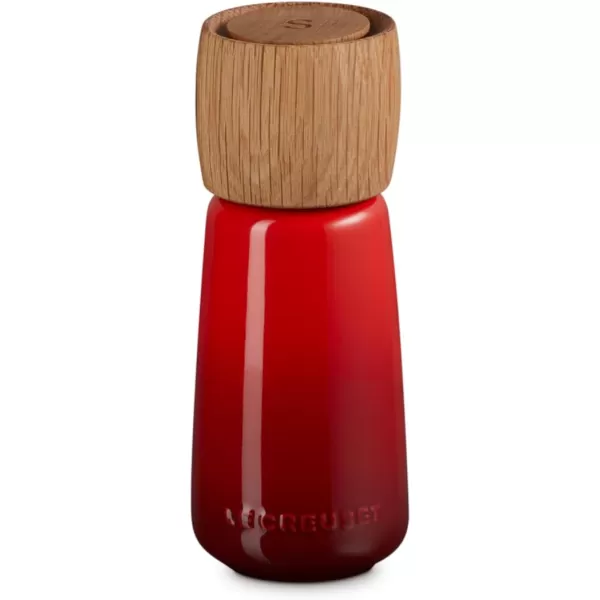 imageLe Creuset Stoneware Alpine Pepper Mill 7quot White OakCerise