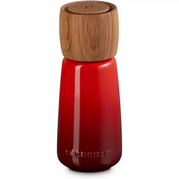 imageLe Creuset Stoneware Alpine Pepper Mill 7quot White OakCerise