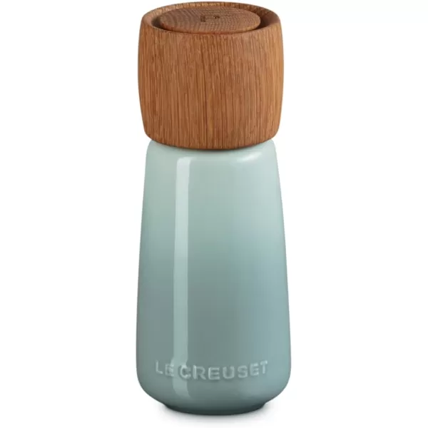 imageLe Creuset Stoneware Alpine Pepper Mill 7quot White OakSea Salt