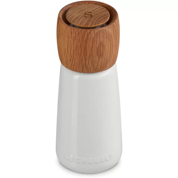 imageLe Creuset Stoneware Alpine Pepper Mill 7quot White OakWhite