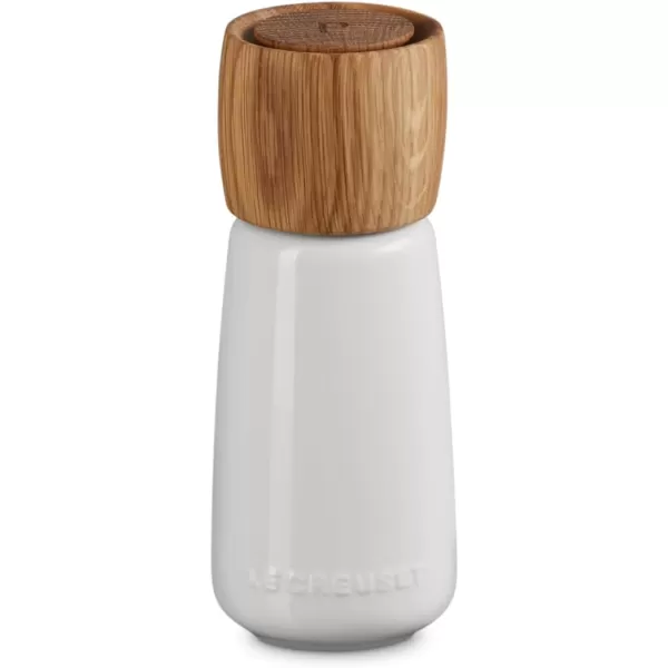 imageLe Creuset Stoneware Alpine Pepper Mill 7quot White OakWhite