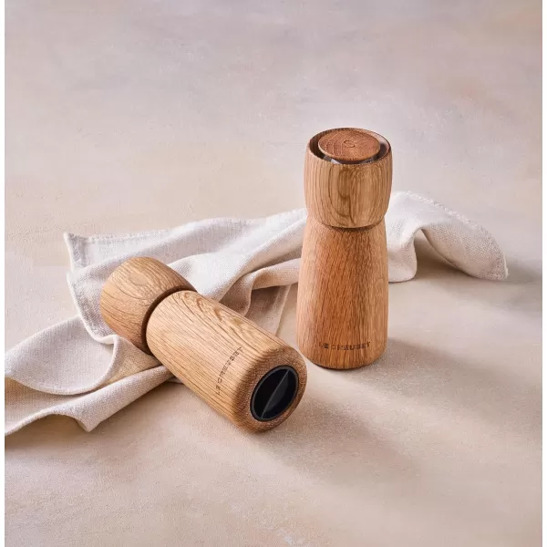 imageLe Creuset Stoneware Alpine Pepper Mill 7quot White OakWhite Oak