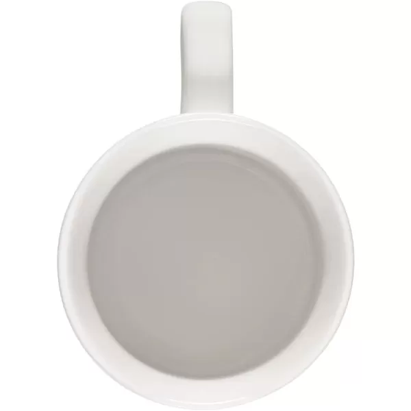 imageLe Creuset Stoneware Noel Collection Tree Mug 14 oz White wAppliqueDark Skinned Santa