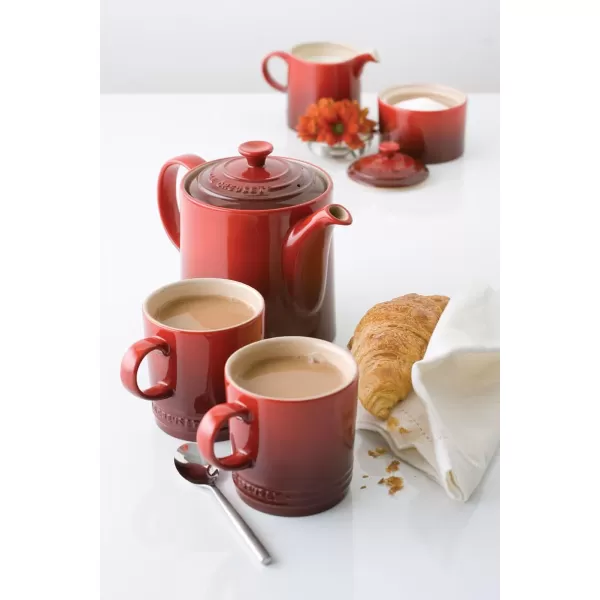 imageLe Creuset Stoneware Set of 6 London Mugs 12 oz Each MultiColorCerise