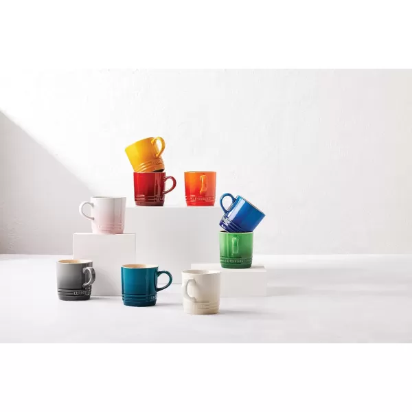 imageLe Creuset Stoneware Set of 6 London Mugs 12 oz Each MultiColorMulticolor