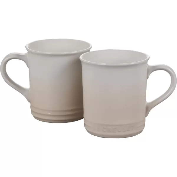 imageLe Creuset Stoneware Vancouver Mug 14 oz MarbleMeringue