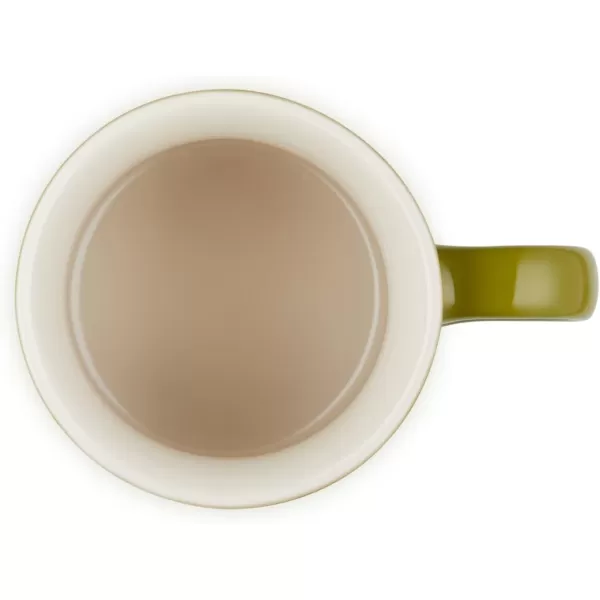 imageLe Creuset Stoneware Vancouver Mug 14 oz MarbleOlive