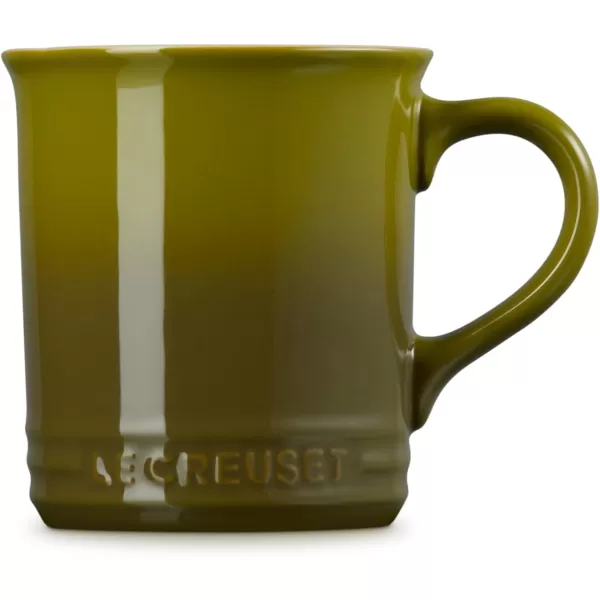 imageLe Creuset Stoneware Vancouver Mug 14 oz MarbleOlive