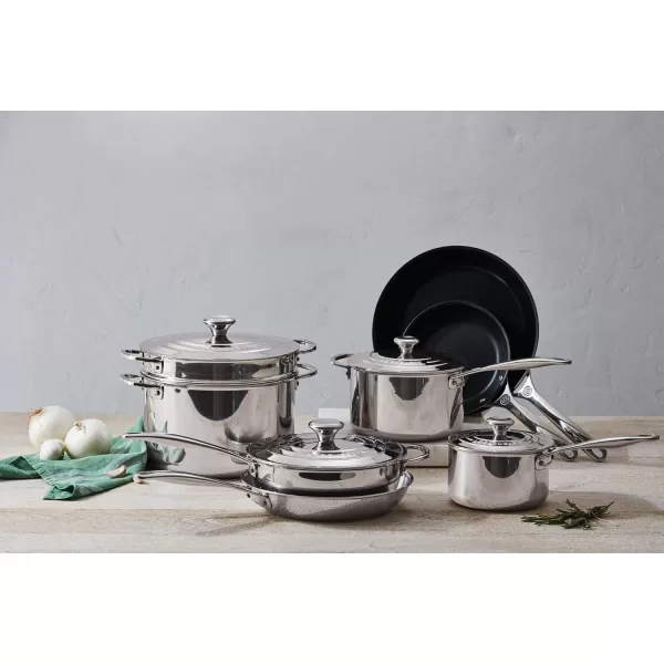 imageLe Creuset TriPly Stainless Steel 5 pc Cookware Set 5 pc12 pc