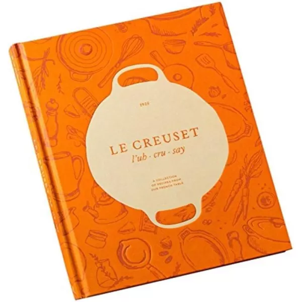 imageLe Creuset Cookbook Orange 875quot x 11quot