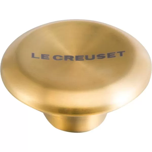 imageLe Creuset Signature Medium Knob Black NickelGold