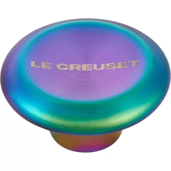 imageLe Creuset Signature Medium Knob Black NickelIridescent