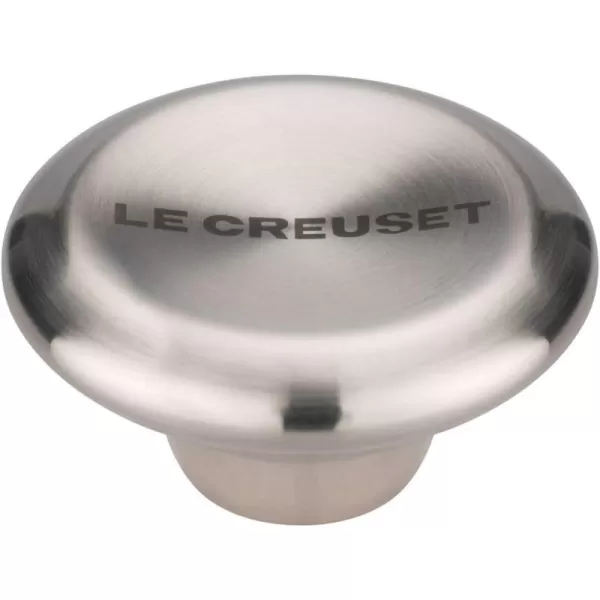 imageLe Creuset Signature Medium Knob Black NickelStainless Steel