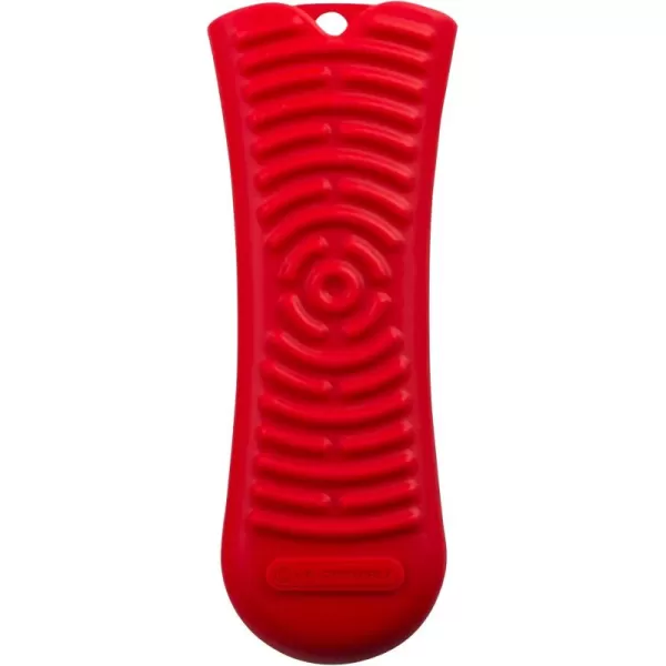 imageLe Creuset Silicone Handle Sleeve 5 34quot x 2quot BlackCherry