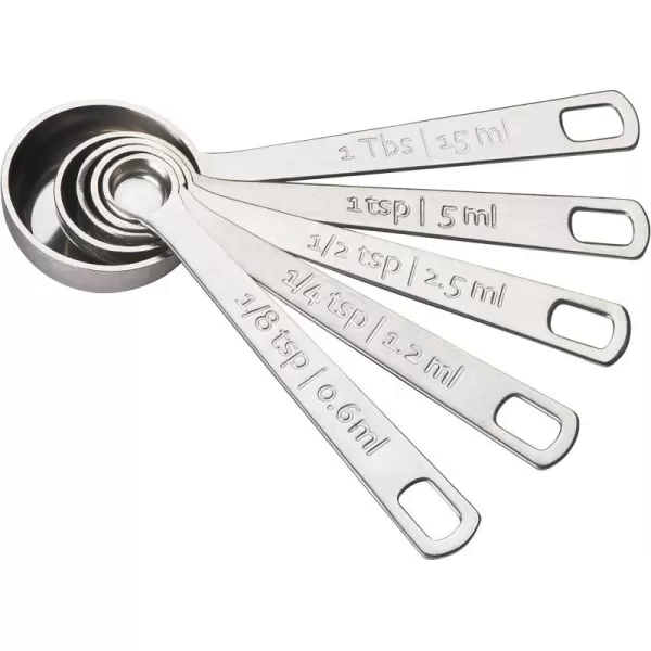 imageLe Creuset Stainless Steel Measuring Spoons Set of 5