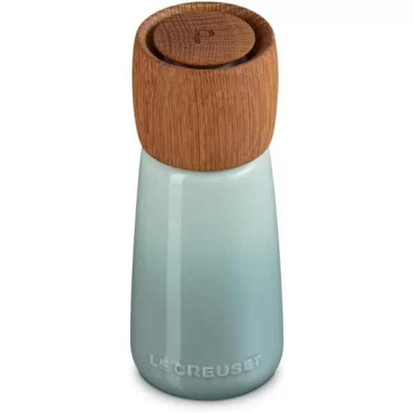 imageLe Creuset Stoneware Alpine Pepper Mill 7quot White OakSea Salt