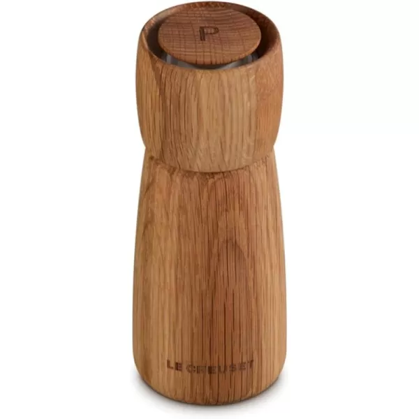 imageLe Creuset Stoneware Alpine Pepper Mill 7quot White OakWhite Oak