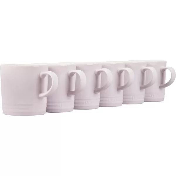 imageLe Creuset Stoneware Set of 6 London Mugs 12 oz Each MultiColorShallot