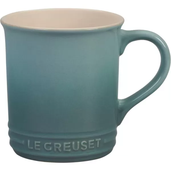 imageLe Creuset Stoneware Vancouver Mug 14 oz MarbleSea Salt