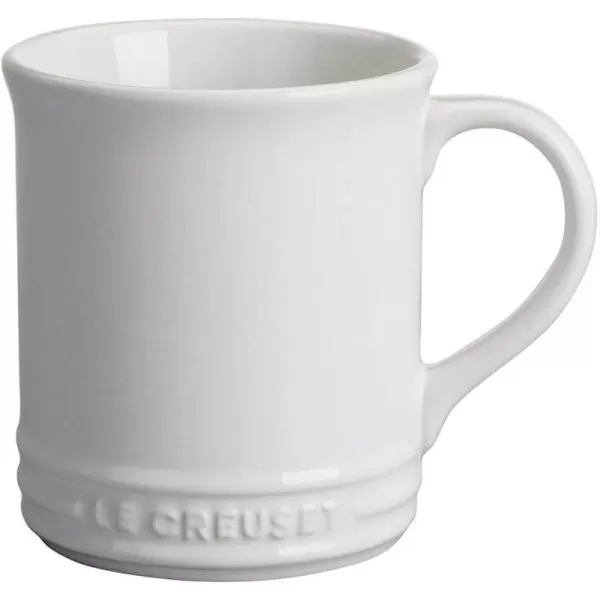 imageLe Creuset Stoneware Vancouver Mug 14 oz MarbleWhite