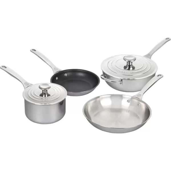 imageLe Creuset TriPly Stainless Steel 5 pc Cookware Set 5 pc6 pc
