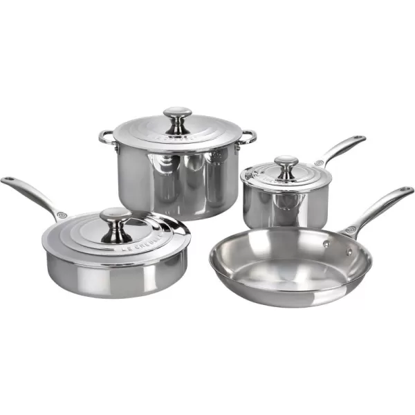 imageLe Creuset TriPly Stainless Steel 5 pc Cookware Set 5 pc7 pc