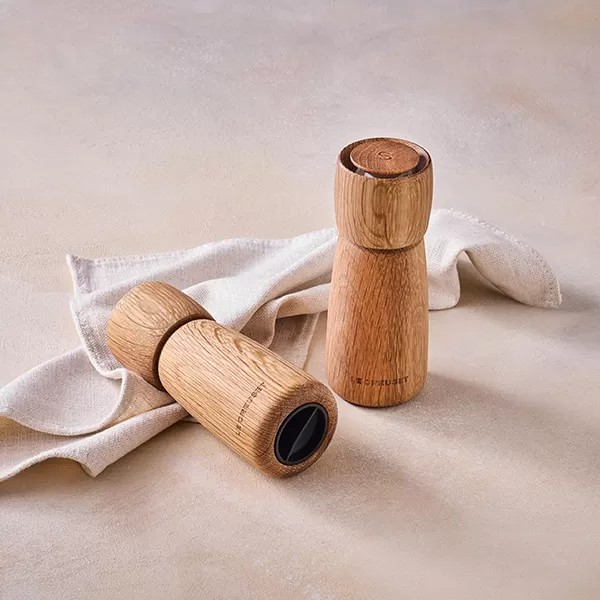 White Oak Pepper Mill