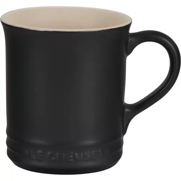 imageLe Creuset Enamel On Steel Demi Kettle with Metal Finishes ampamp Stoneware Set of 2 Mugs 125 qt Kettle ampamp 2 14 oz Mugs Sea SaltLicorice