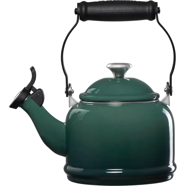 imageLe Creuset Enamel On Steel Demi Tea Kettle with Metal Finishes 125 qt ArtichautArtichaut