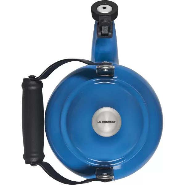 imageLe Creuset Enamel On Steel Demi Tea Kettle with Metal Finishes 125 qt ArtichautMarseille