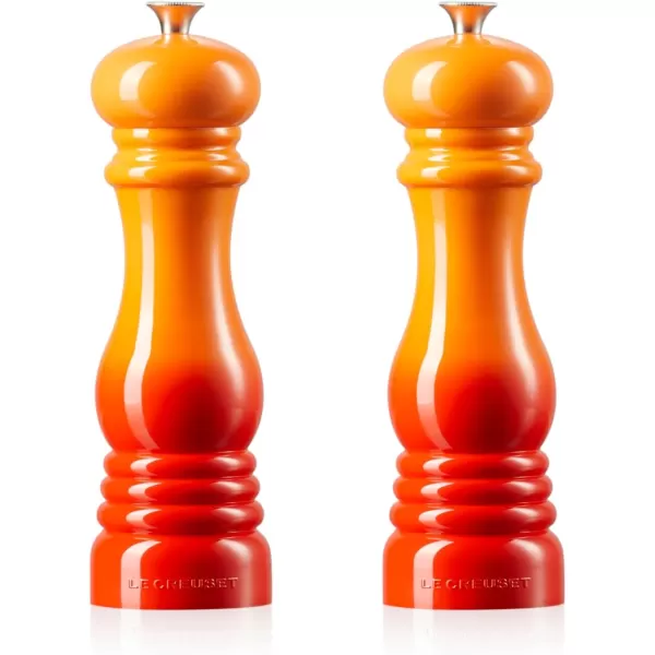 imageLe Creuset Salt and Pepper Mill Set 8Inch CeriseFlame