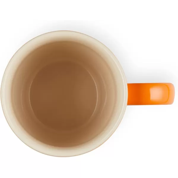 imageLe Creuset Stoneware 20 oz ExtraLarge Logo Coffee Mug CeriseFlame