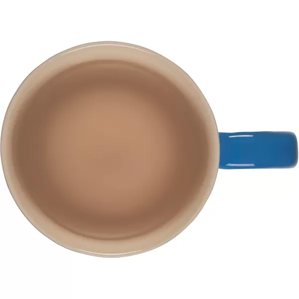 imageLe Creuset Stoneware 20 oz ExtraLarge Logo Coffee Mug CeriseMarseille