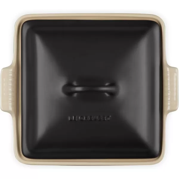 imageLe Creuset Stoneware Heritage Covered Square Casserole 9Inch ArtichautLicorice